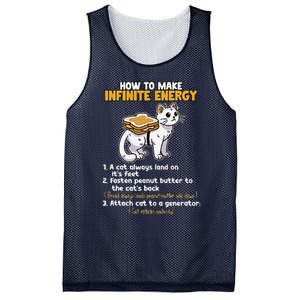 How To Make Infinite Energy Cat Humor Minimalist Mesh Reversible Basketball Jersey Tank