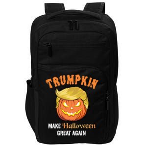 Halloween Trumpkin Make Halloween Great Again Impact Tech Backpack