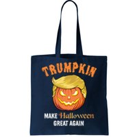 Halloween Trumpkin Make Halloween Great Again Tote Bag