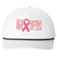 Hope Team Name Custom Breast Cancer Awareness Snapback Five-Panel Rope Hat