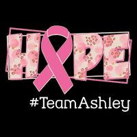 Hope Team Name Custom Breast Cancer Awareness Short Acrylic Beanie