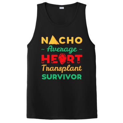 Heart Transplant Nacho Lover Survivor Cardiac Orthotopic PosiCharge Competitor Tank