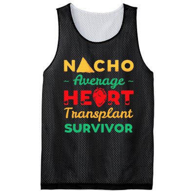 Heart Transplant Nacho Lover Survivor Cardiac Orthotopic Mesh Reversible Basketball Jersey Tank