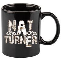 Historically Tee Nat Turner Cute Gift Blue Small 11oz C Handle Ceramic Mug