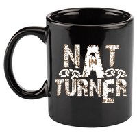 Historically Tee Nat Turner Cute Gift Blue Small 11oz C Handle Ceramic Mug