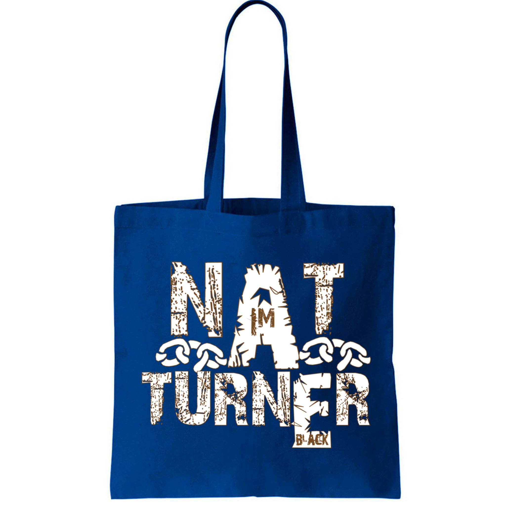 Historically Tee Nat Turner Cute Gift Blue Small Bag
