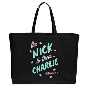 H.E.A.R.T.S.T.O.P.P.E.R The Nick To Their Charlie Cotton Canvas Jumbo Tote