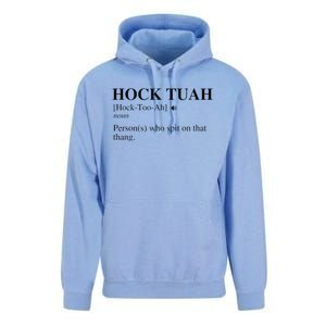 Hock Tuah Noun Definition Person Who Spit On That Thang Unisex Surf Hoodie