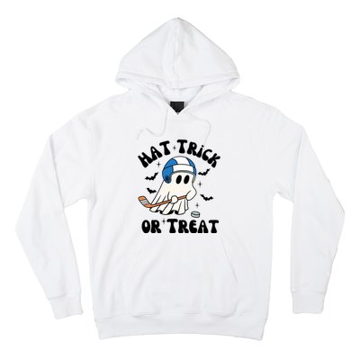 Hat Trick Or Treat Hilarious Hockey Halloween Family Hoodie