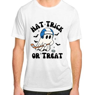 Hat Trick Or Treat Hilarious Hockey Halloween Family Adult ChromaSoft Performance T-Shirt