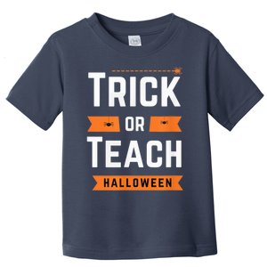 Halloween Trick Or Teach Spider Teacher  Wo Graphic Toddler T-Shirt