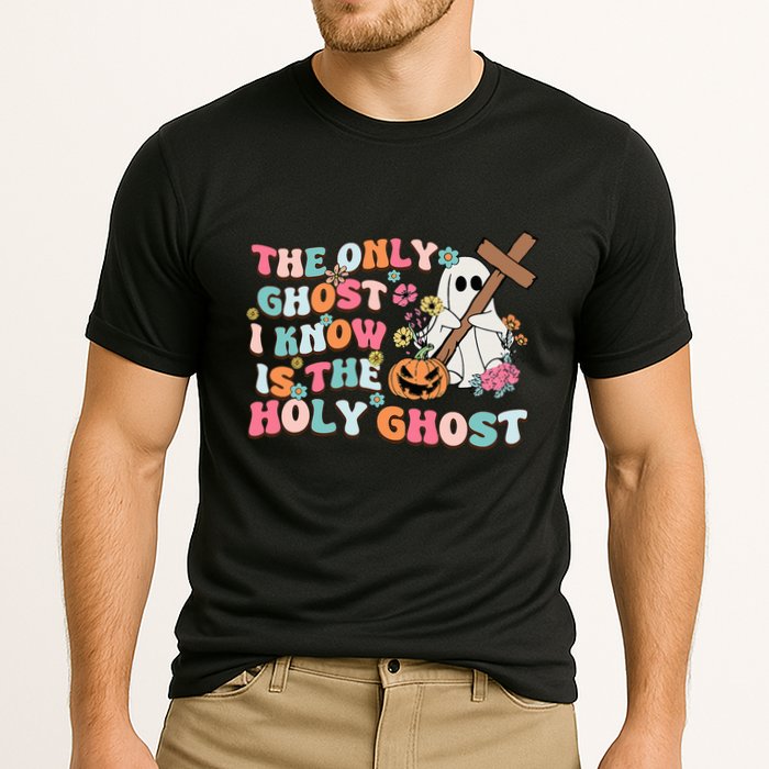 Halloween The Only Ghost I Know Is The Holy Ghost Christian Performance Shirt
