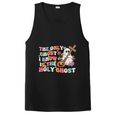 Halloween The Only Ghost I Know Is The Holy Ghost Christian PosiCharge Competitor Tank