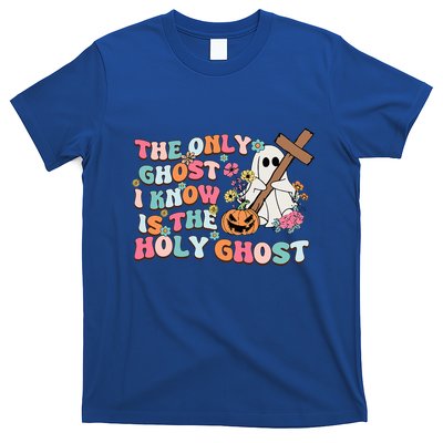 Halloween The Only Ghost I Know Is The Holy Ghost Christian T-Shirt