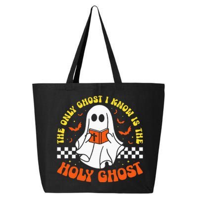 Halloween The Only Ghost I Know Is The Holy Ghost Christian 25L Jumbo Tote