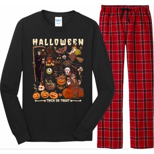 Halloween Trick Or Treat Long Sleeve Pajama Set