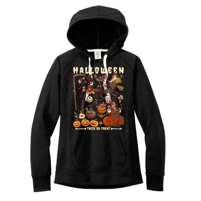 Halloween Trick Or Treat Women's Fleece Hoodie