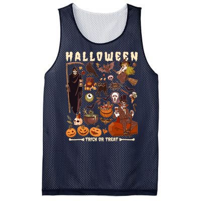 Halloween Trick Or Treat Mesh Reversible Basketball Jersey Tank