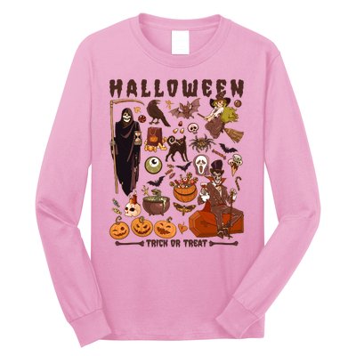 Halloween Trick Or Treat Long Sleeve Shirt