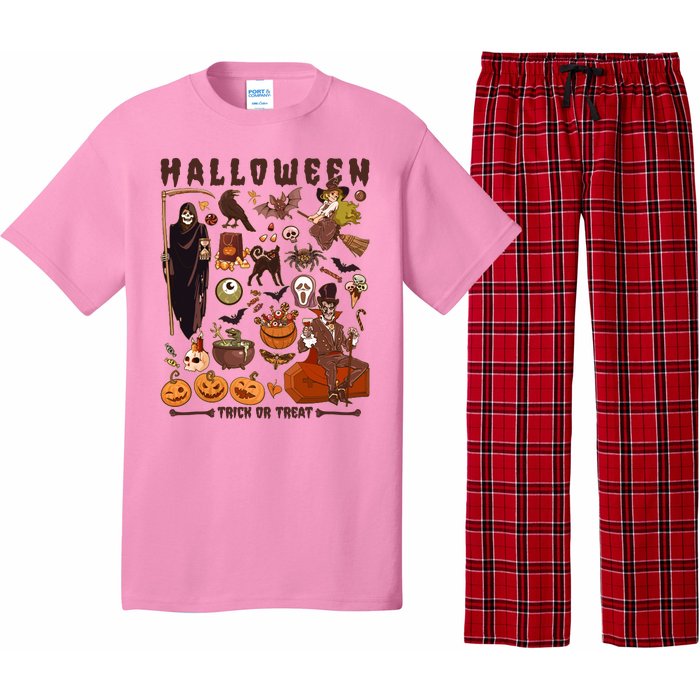 Halloween Trick Or Treat Pajama Set