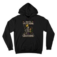 Here To Outdrink My Boyfriend Mardi Gras Party Hoodie