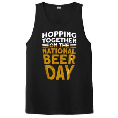 Hopping Together On The National Beer Day Gift Beer Day Beer Meaningful Gift PosiCharge Competitor Tank