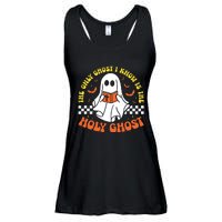 Halloween The Only Ghost I Know Is The Holy Ghost Christian Ladies Essential Flowy Tank