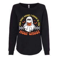 Halloween The Only Ghost I Know Is The Holy Ghost Christian Womens California Wash Sweatshirt