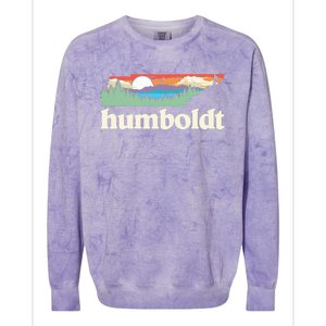 Humboldt Tennessee Outdoors Retro Nature Graphic Colorblast Crewneck Sweatshirt