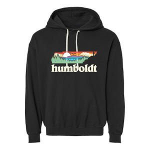 Humboldt Tennessee Outdoors Retro Nature Graphic Garment-Dyed Fleece Hoodie