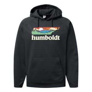 Humboldt Tennessee Outdoors Retro Nature Graphic Performance Fleece Hoodie