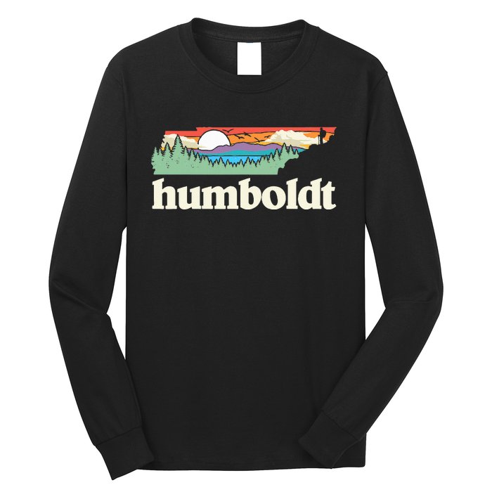 Humboldt Tennessee Outdoors Retro Nature Graphic Long Sleeve Shirt