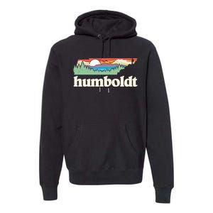 Humboldt Tennessee Outdoors Retro Nature Graphic Premium Hoodie