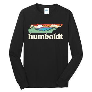 Humboldt Tennessee Outdoors Retro Nature Graphic Tall Long Sleeve T-Shirt