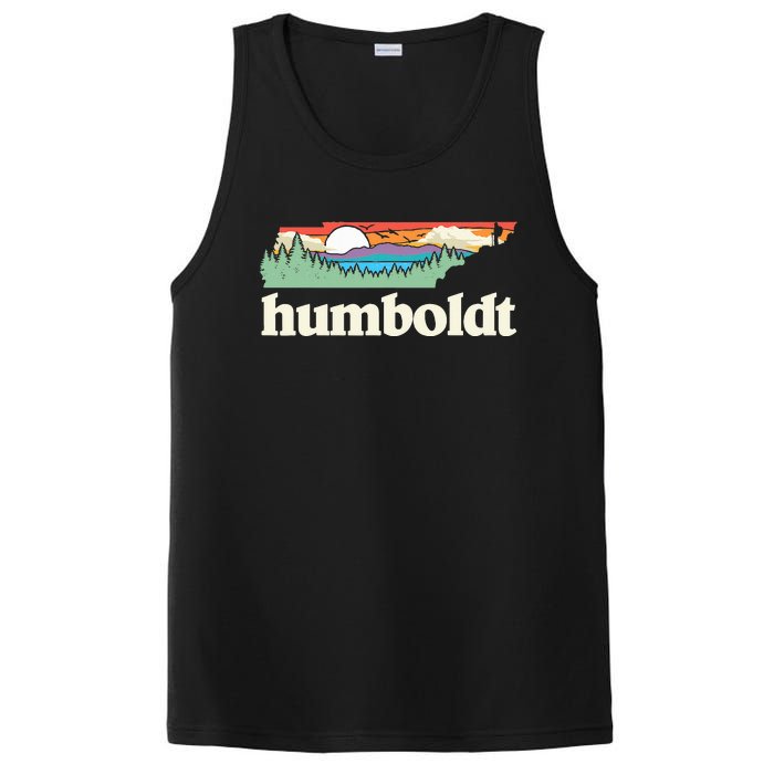 Humboldt Tennessee Outdoors Retro Nature Graphic PosiCharge Competitor Tank