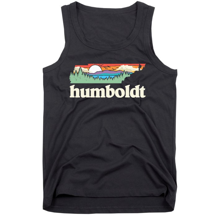 Humboldt Tennessee Outdoors Retro Nature Graphic Tank Top