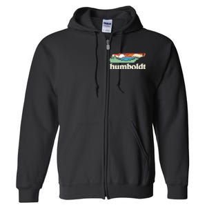 Humboldt Tennessee Outdoors Retro Nature Graphic Full Zip Hoodie