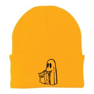 Halloween Trick Or Treat Knit Cap Winter Beanie