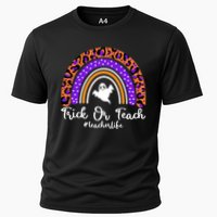 Halloween Trick Or Teach #Teacher Life Cooling Performance Crew T-Shirt