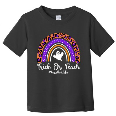 Halloween Trick Or Teach #Teacher Life Toddler T-Shirt