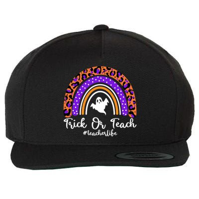 Halloween Trick Or Teach #Teacher Life Wool Snapback Cap