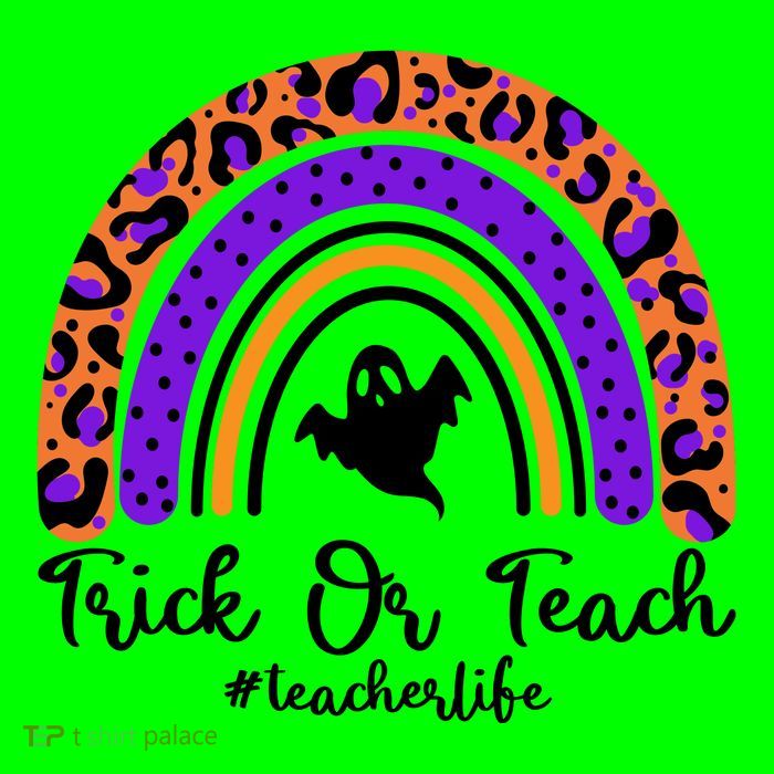 Halloween Trick Or Teach #Teacher Life Kids T-Shirt