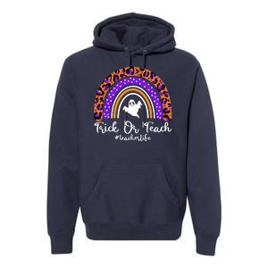 Halloween Trick Or Teach #Teacher Life Premium Hoodie