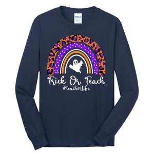 Halloween Trick Or Teach #Teacher Life Tall Long Sleeve T-Shirt