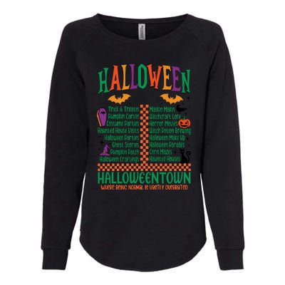 Halloween Trick Or Treat Halloween Pumpkin Womens California Wash Sweatshirt