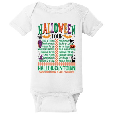 Halloween Trick Or Treat Halloween Pumpkin Baby Bodysuit