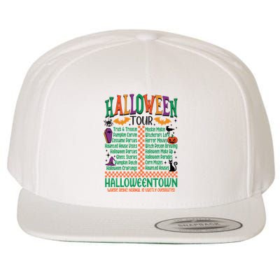 Halloween Trick Or Treat Halloween Pumpkin Wool Snapback Cap