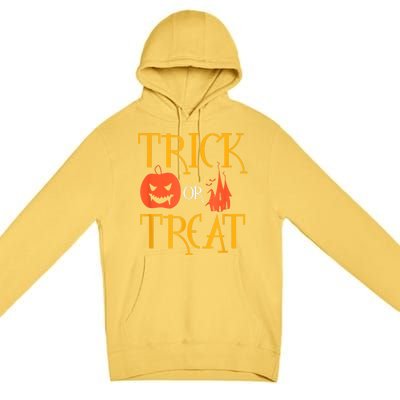 Halloween Trick Or Treat Premium Pullover Hoodie