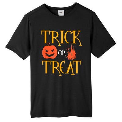 Halloween Trick Or Treat Tall Fusion ChromaSoft Performance T-Shirt