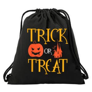 Halloween Trick Or Treat Drawstring Bag